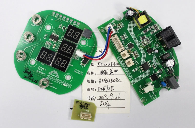 Rotating wax pot control board